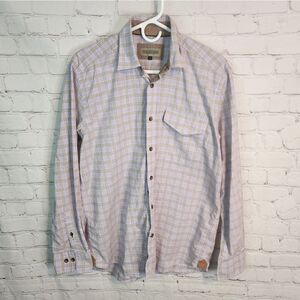 Men's True Measure button-down shirt, size Medium